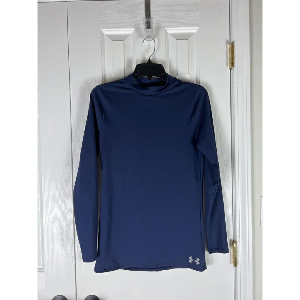 Underarmour Mens Navy Coldgear Size Small